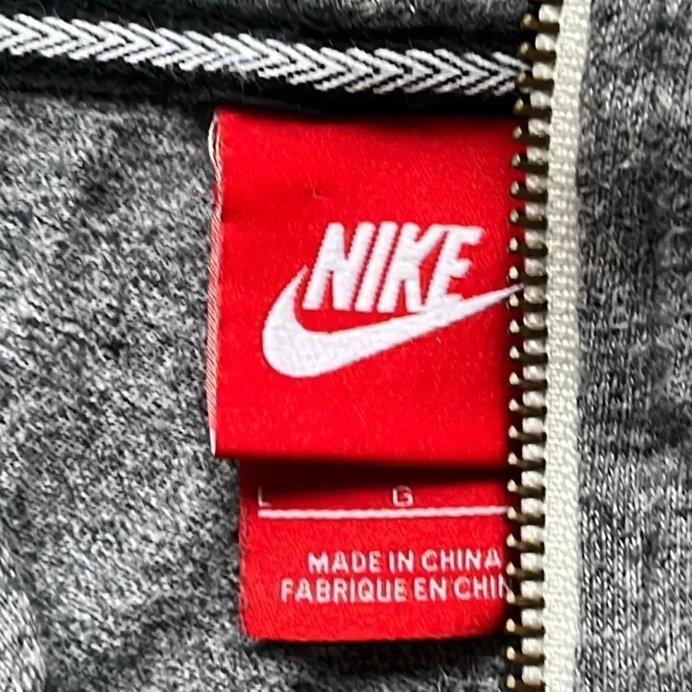 Nike Full Zip Hoodie Sz. L